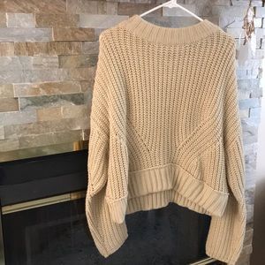Cropped sweater